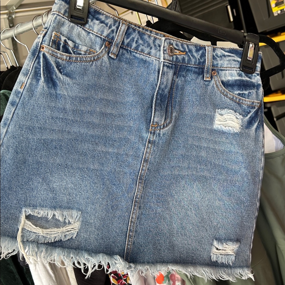 Girls denim skirt